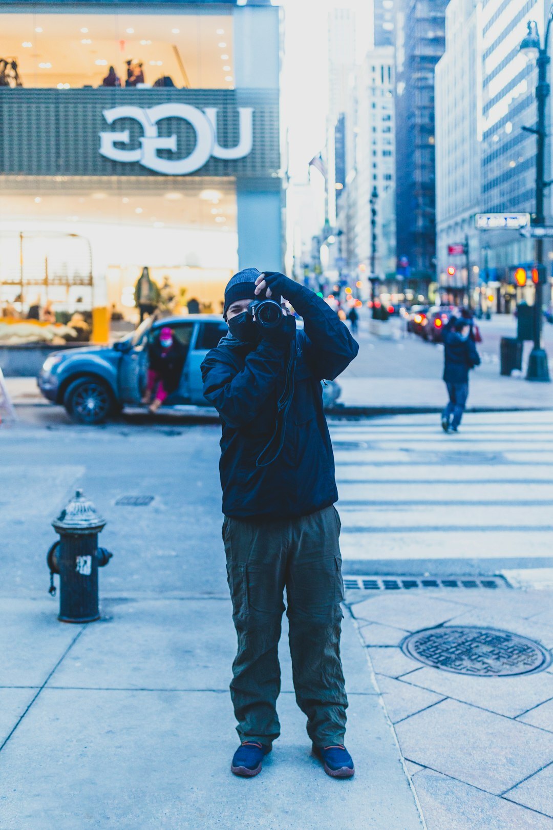 documentary photographer in city