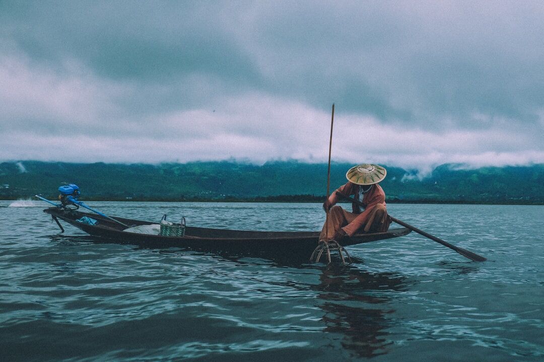 fisherman on boat